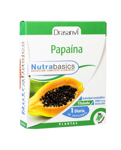 Papaína  - 30 Cápsulas -...