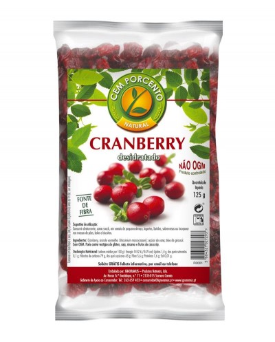 Bagas de Cranberry - 125 gr...