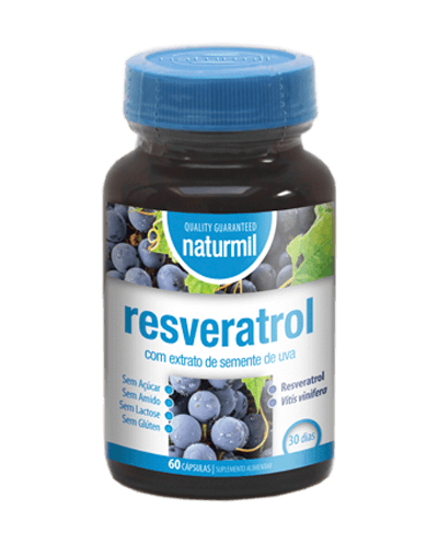 Resveratol - 60 capsulas -...