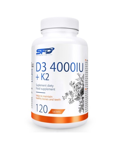 Vitamina D3 4000 IU+K2 -...