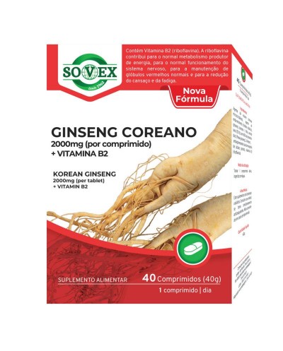 Ginseng Coreano 2000mg+Vit...