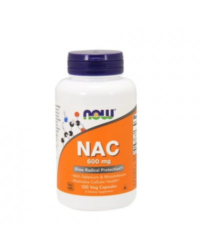 Nac 600mg-100 Caps.-Now