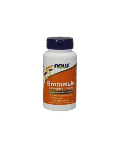 Bromelain 500mg-60 Caps-Now