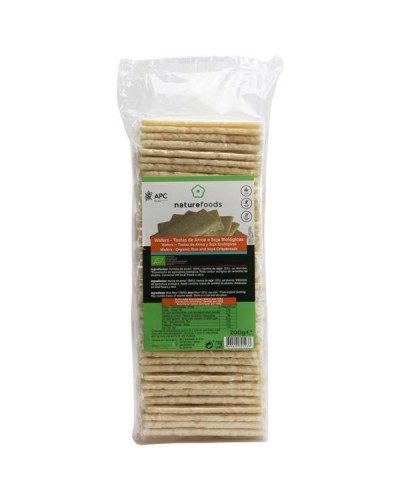 Wafers de Arroz e Soja Bio...