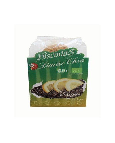 Biscoitos Limão Chia Bio -...