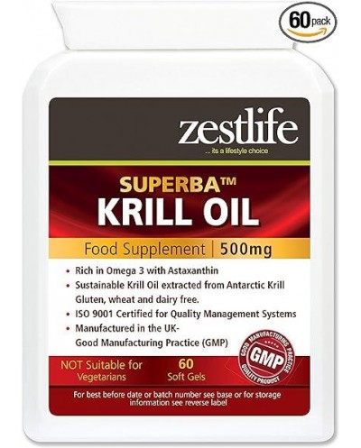 Krill Oil - 60 Cáps - Zestlife