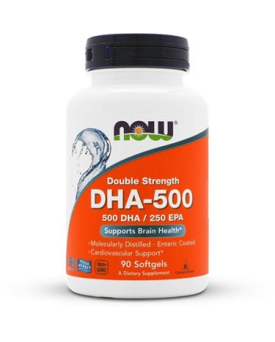 DHA 500 - 90 cáps - Now