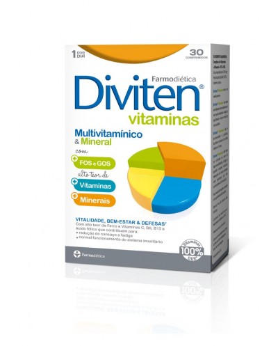 Diviten Vitaminas  - 30...