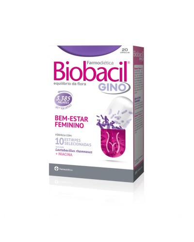 Biobacil Gino - 20 cápsulas...